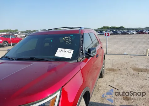 2016 Ford Explorer Sport из США, поврежденный, VIN 1FM5K8GT3GGC26979